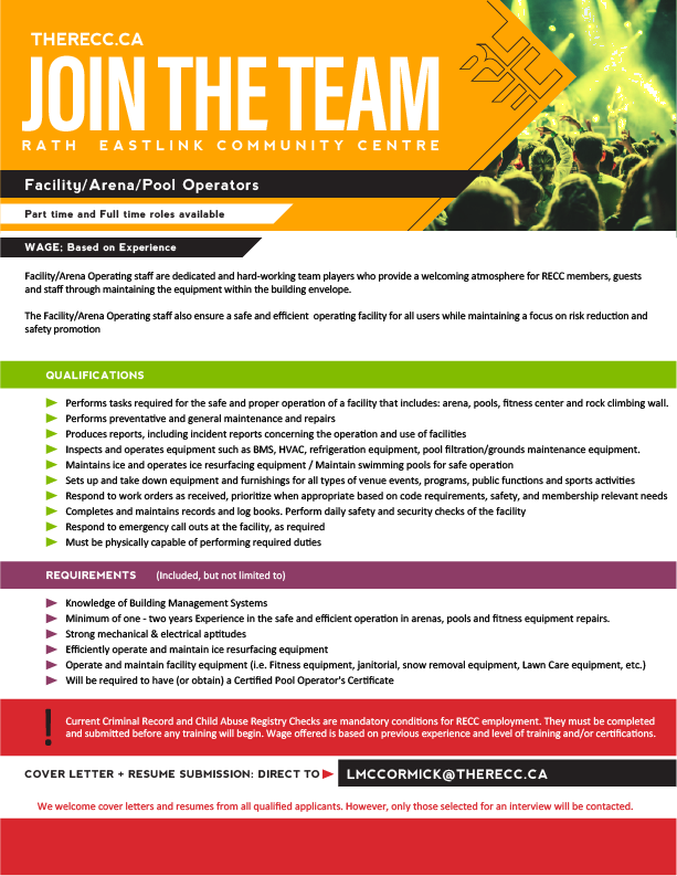 Operator Job Posting