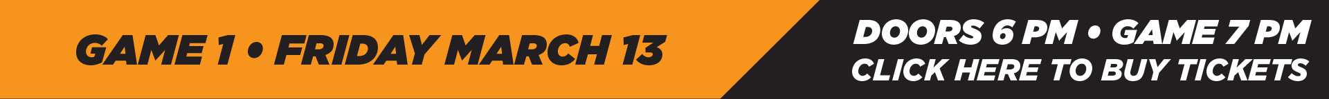 Playoffs Round 1 Landing Page Game 1