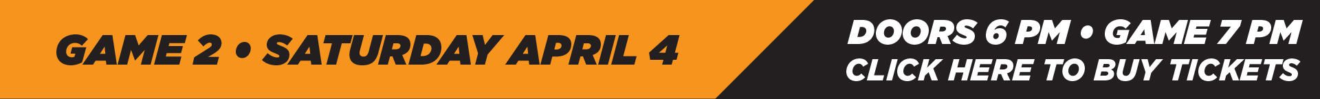 Playoffs Round 2 Landing Page SUMMERSIDE Game 2