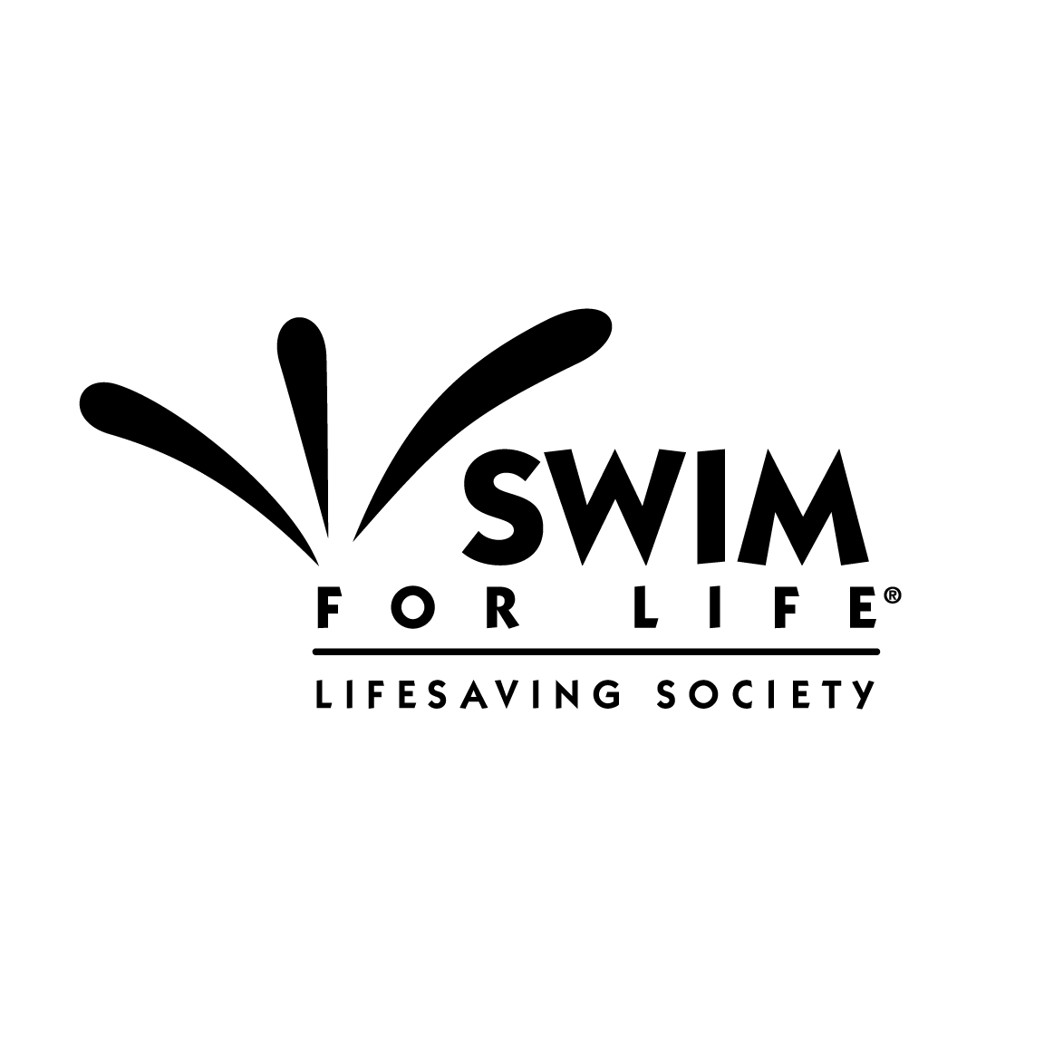 Logo BLACK SwimforLife