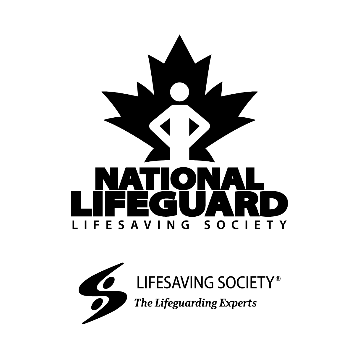 Logo BLACK NationalLifeguard